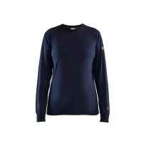 Camiseta de trabajo Mangas largas Blaklader multinorma ignífugo antiestático Mujer 346717378900M