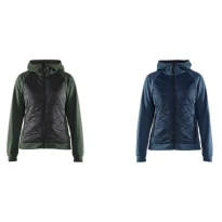 Sudadera chaqueta de trabajo Blaklader cremallera completa Hybrid con capucha Mujer 346425334199M