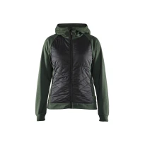 Sudadera chaqueta de trabajo Blaklader cremallera completa Hybrid con capucha Mujer 346425334199M