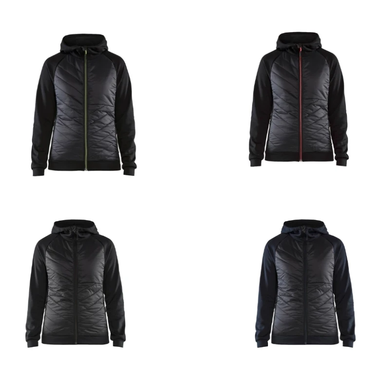 Sudadera chaqueta de trabajo Blaklader cremallera completa Hybrid con capucha Mujer 346425264599M