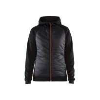 Sudadera chaqueta de trabajo Blaklader cremallera completa Hybrid con capucha Mujer 346425264599M 2