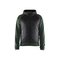 Sudadera chaqueta de trabajo Blaklader cremallera completa Hybrid con capucha 346325334199L