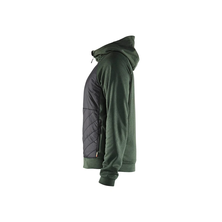 Sudadera chaqueta de trabajo Blaklader cremallera completa Hybrid con capucha 346325334199L