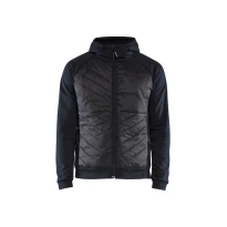 Sudadera chaqueta de trabajo Blaklader cremallera completa Hybrid con capucha 346325264599L