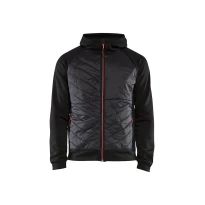 Sudadera chaqueta de trabajo Blaklader cremallera completa Hybrid con capucha 346325264599L