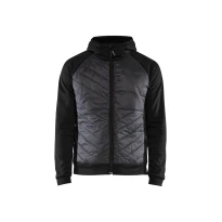 Sudadera chaqueta de trabajo Blaklader cremallera completa Hybrid con capucha 346325264599L
