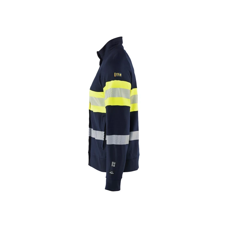 Sudadera chaqueta de trabajo Blaklader multinorma cremallera completa Alta Visibilidad ignífugo antiestático 3462178933L