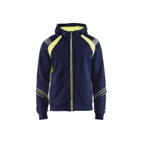 Sudadera de trabajo Blaklader 100% Algodón cremallera completa con capucha 343311588933L
