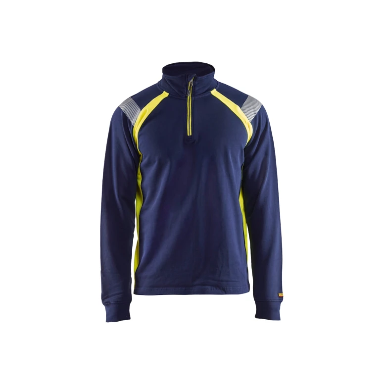 Sudadera de trabajo Blaklader 100% Algodón cremallera media 343211588933L