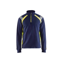 Sudadera de trabajo Blaklader 100% Algodón cremallera media 343211588933L