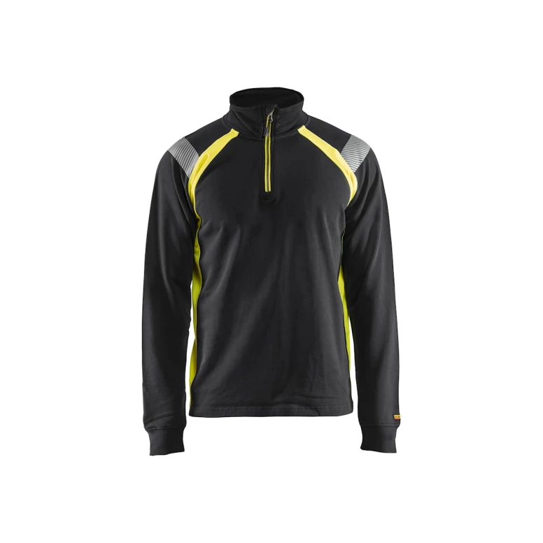 Sudadera de trabajo Blaklader 100% Algodón cremallera media 343211588933L