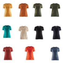 Camiseta de trabajo de mangas cortas Blaklader Mujer 3D 100% Algodón 343110422509M