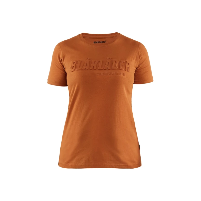 Camiseta de trabajo de mangas cortas Blaklader Mujer 3D 100% Algodón 343110422509M