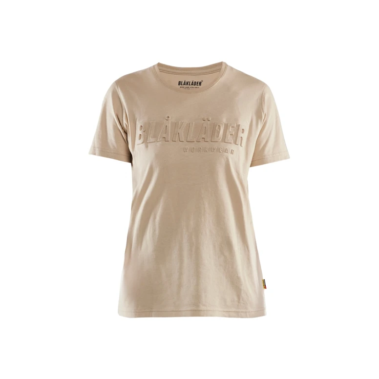 Camiseta de trabajo de mangas cortas Blaklader Mujer 3D 100% Algodón 343110422509M