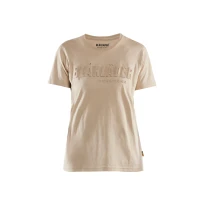 Camiseta de trabajo de mangas cortas Blaklader Mujer 3D 100% Algodón 343110422509M