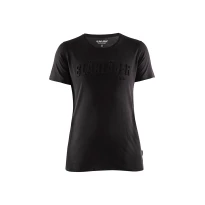 Camiseta de trabajo de mangas cortas Blaklader Mujer 3D 100% Algodón 343110422509M