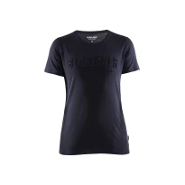 Camiseta de trabajo de mangas cortas Blaklader Mujer 3D 100% Algodón 343110422509M