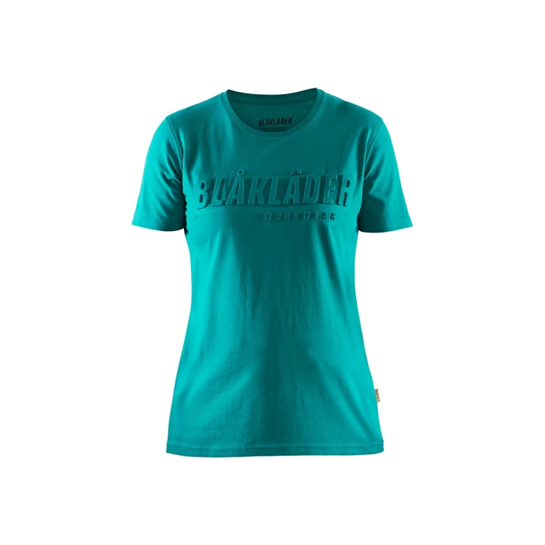 Camiseta de trabajo de mangas cortas Blaklader Mujer 3D 100% Algodón 343110422509M