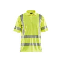 Polo de trabajo Alta Visibilidad Blaklader protección contra los rayos UV Mangas cortas 342810133300L