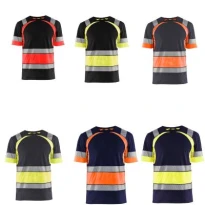 Camiseta de trabajo Alta Visibilidad Blaklader 100% Algodón Mangas cortas 342110308833L