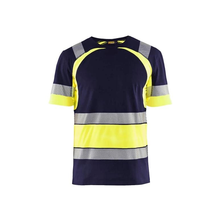 Camiseta de trabajo Alta Visibilidad Blaklader 100% Algodón Mangas cortas 342110308833L