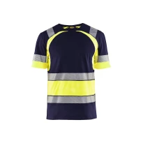 Camiseta de trabajo Alta Visibilidad Blaklader 100% Algodón Mangas cortas 342110308833L