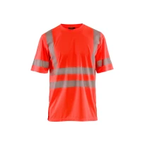 Camiseta de trabajo Alta Visibilidad Blaklader protección contra los rayos UV Mangas cortas 3420133300L 2
