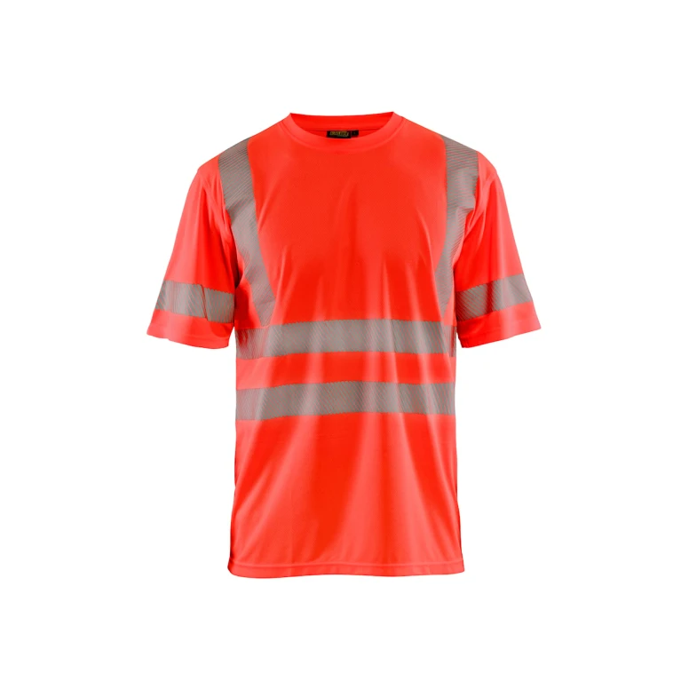 Camiseta de trabajo Alta Visibilidad Blaklader protección contra los rayos UV Mangas cortas 3420133300L