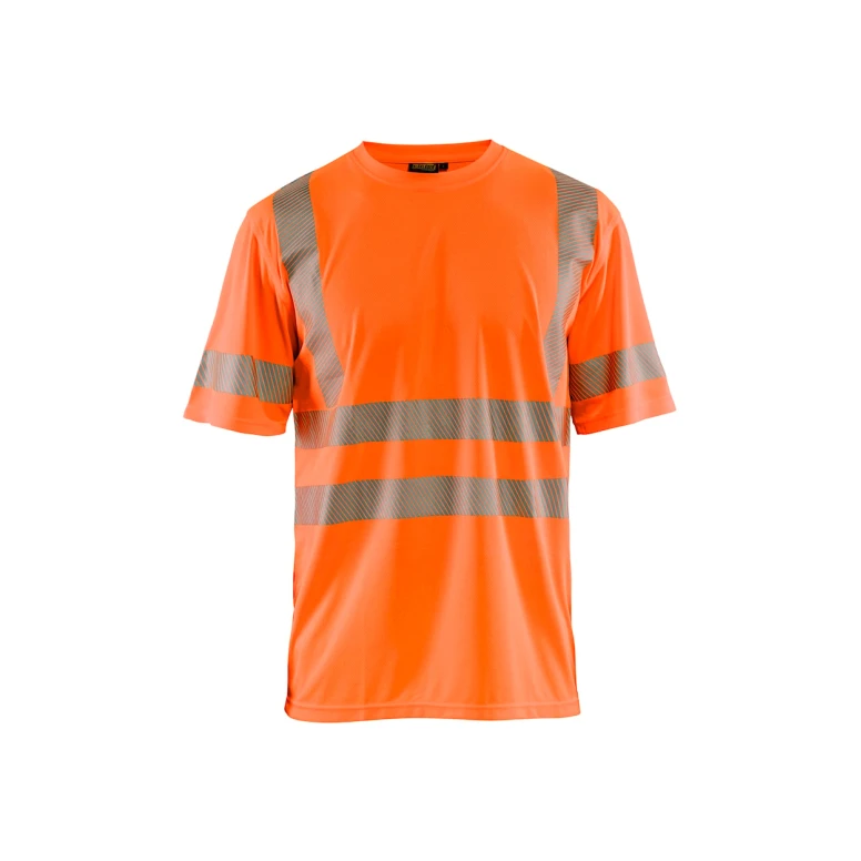 Camiseta de trabajo Alta Visibilidad Blaklader protección contra los rayos UV Mangas cortas 3420133300L
