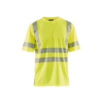 Camiseta de trabajo Alta Visibilidad Blaklader protección contra los rayos UV Mangas cortas 3420133300L