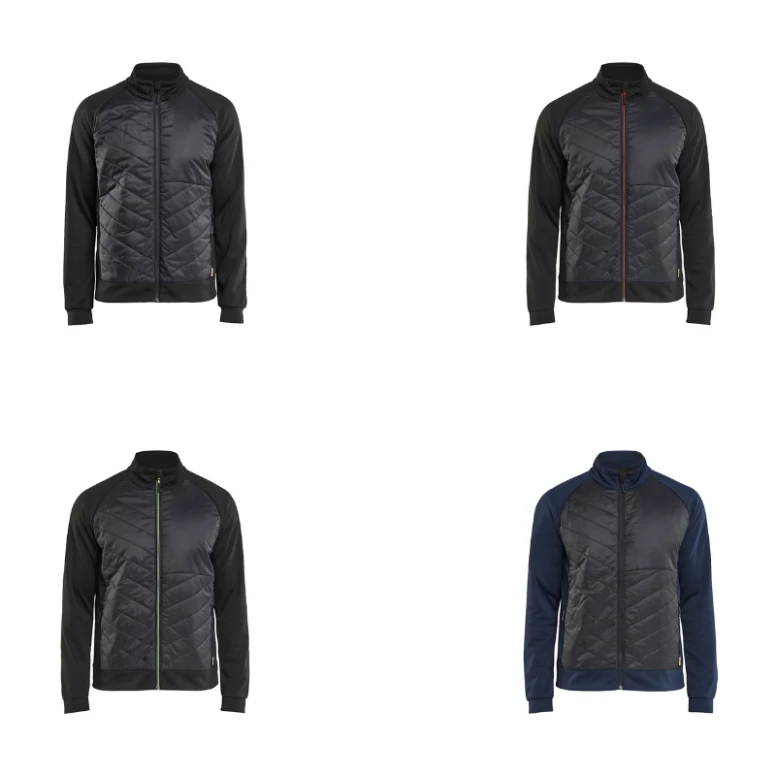 Sudadera chaqueta de trabajo Blaklader cremallera completa Hybrid 341825268699L