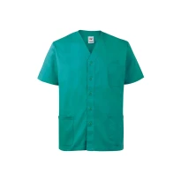 Blusa sanitaria de manga corta de trabajo Multibolsillos Velilla 535209 2