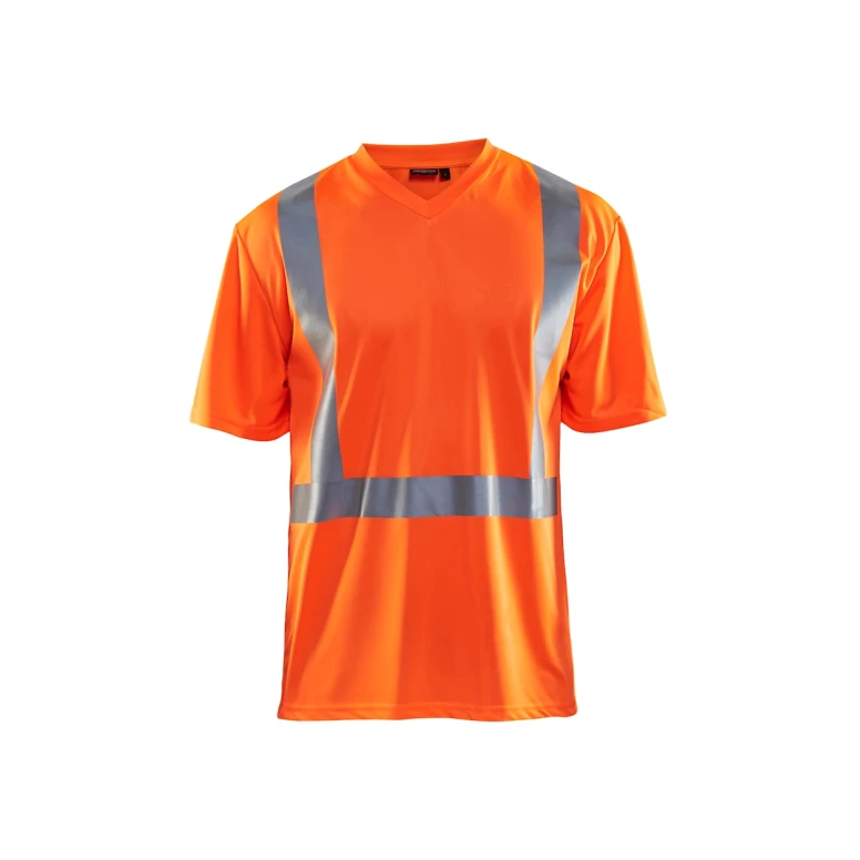 Camiseta de trabajo Alta Visibilidad Blaklader protección contra los rayos UV Mangas cortas 338210113300L