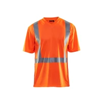 Camiseta de trabajo Alta Visibilidad Blaklader protección contra los rayos UV Mangas cortas 338210113300L