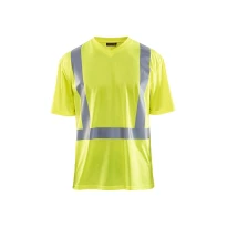 Camiseta de trabajo Alta Visibilidad Blaklader protección contra los rayos UV Mangas cortas 338210113300L