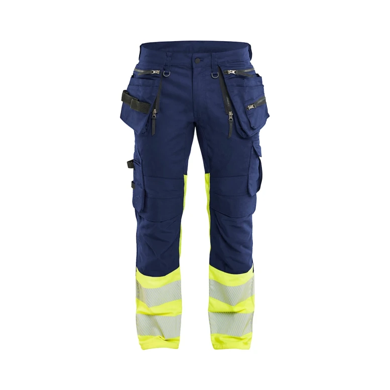 Pantalón de trabajo Alta Visibilidad Multibolsillos Stretch Blaklader High VIS 113011498933C50
