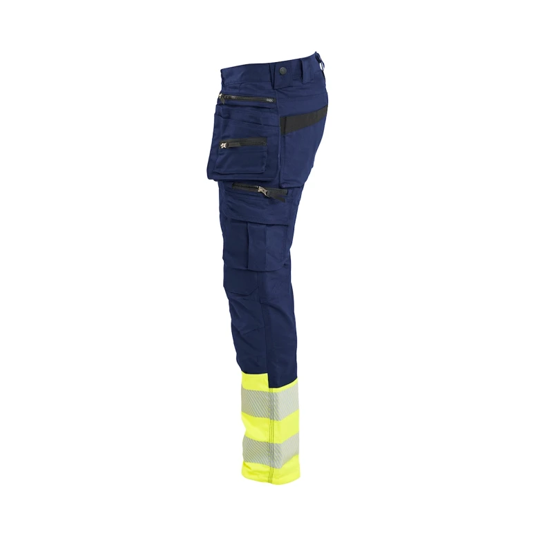 Pantalón de trabajo Alta Visibilidad Multibolsillos Stretch Blaklader High VIS 113011498933C50