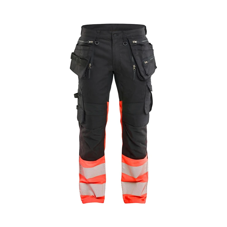 Pantalón de trabajo Alta Visibilidad Multibolsillos Stretch Blaklader High VIS 113011498933C50