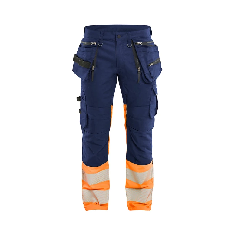 Pantalón de trabajo Alta Visibilidad Multibolsillos Stretch Blaklader High VIS 113011498933C50