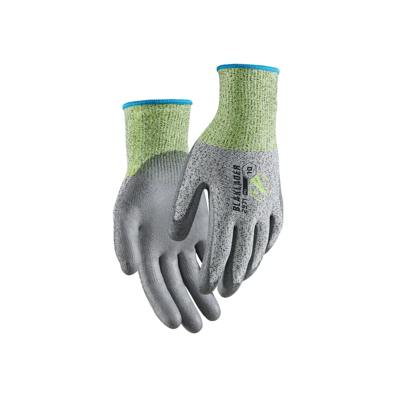 Guantes de trabajo Blaklader recubierto de PU anticorte nivel B 29711469991010