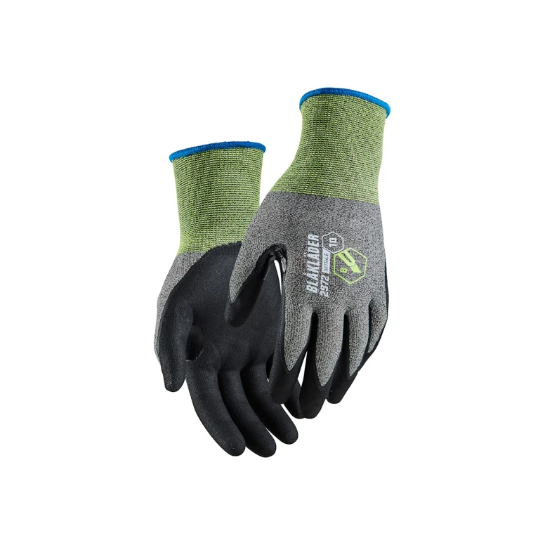 Guantes de trabajo Blaklader recubierto de nitrilo anticorte nivel B 29721470990010