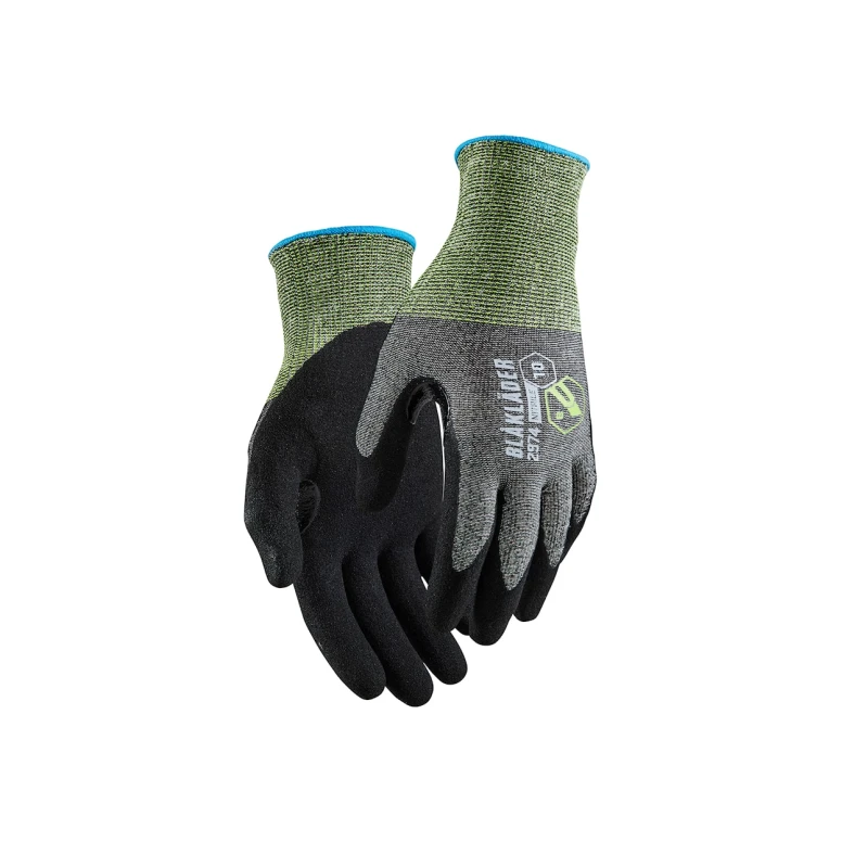 Guantes de trabajo Blaklader recubierto de nitrilo anticorte nivel B 29741471990010