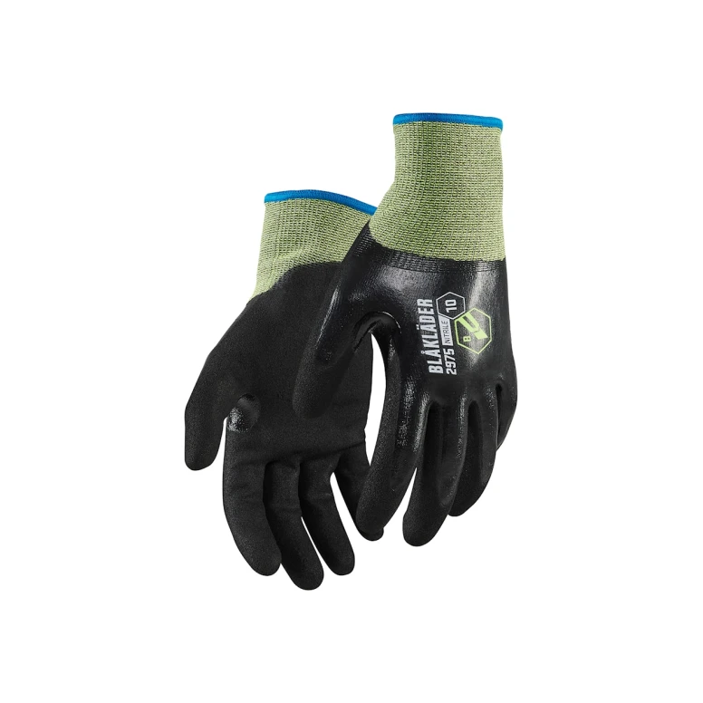 Guantes de trabajo Blaklader recubierto de nitrilo anticorte nivel B wp 29751476990010