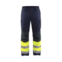 Pantalón de trabajo Multibolsillos ignífugo Blaklader multinorma Ajustados Invernal 186915148933C50