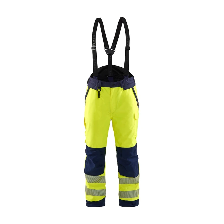 Peto Pantalón de trabajo Alta Visibilidad Multibolsillos Blaklader high vis Impermeable Invernal 187519773389M