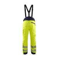 Peto Pantalón de trabajo Alta Visibilidad Multibolsillos Blaklader high vis Impermeable Invernal 187519773389M 2