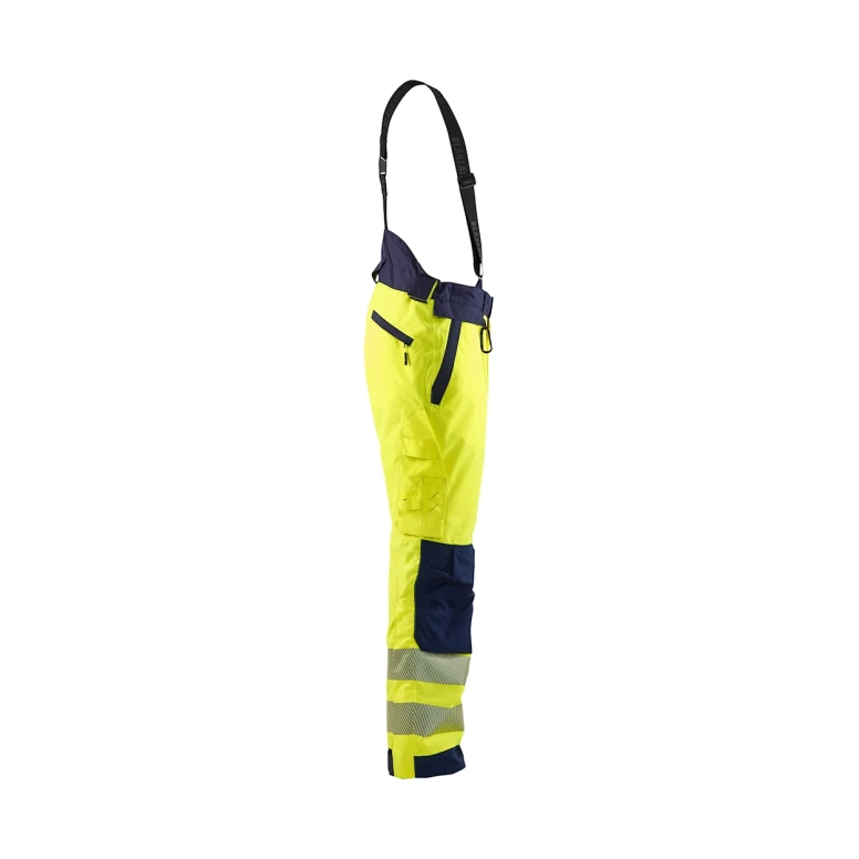 Peto Pantalón de trabajo Alta Visibilidad Multibolsillos Blaklader high vis Impermeable Invernal 187519773389M