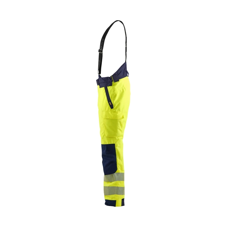 Peto Pantalón de trabajo Alta Visibilidad Multibolsillos Blaklader high vis Impermeable Invernal 187519773389M