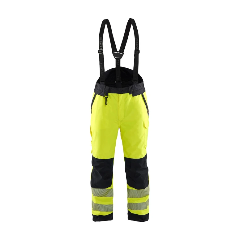 Peto Pantalón de trabajo Alta Visibilidad Multibolsillos Blaklader high vis Impermeable Invernal 187519773389M