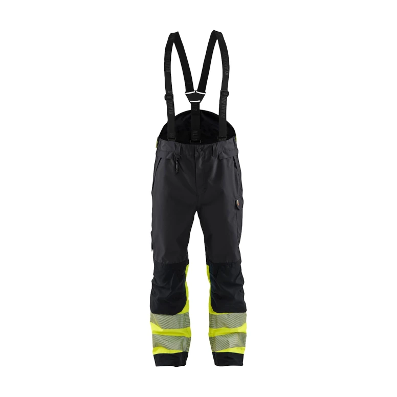 Peto Pantalón de trabajo Alta Visibilidad Multibolsillos Blaklader high vis Impermeable 187719778933C50